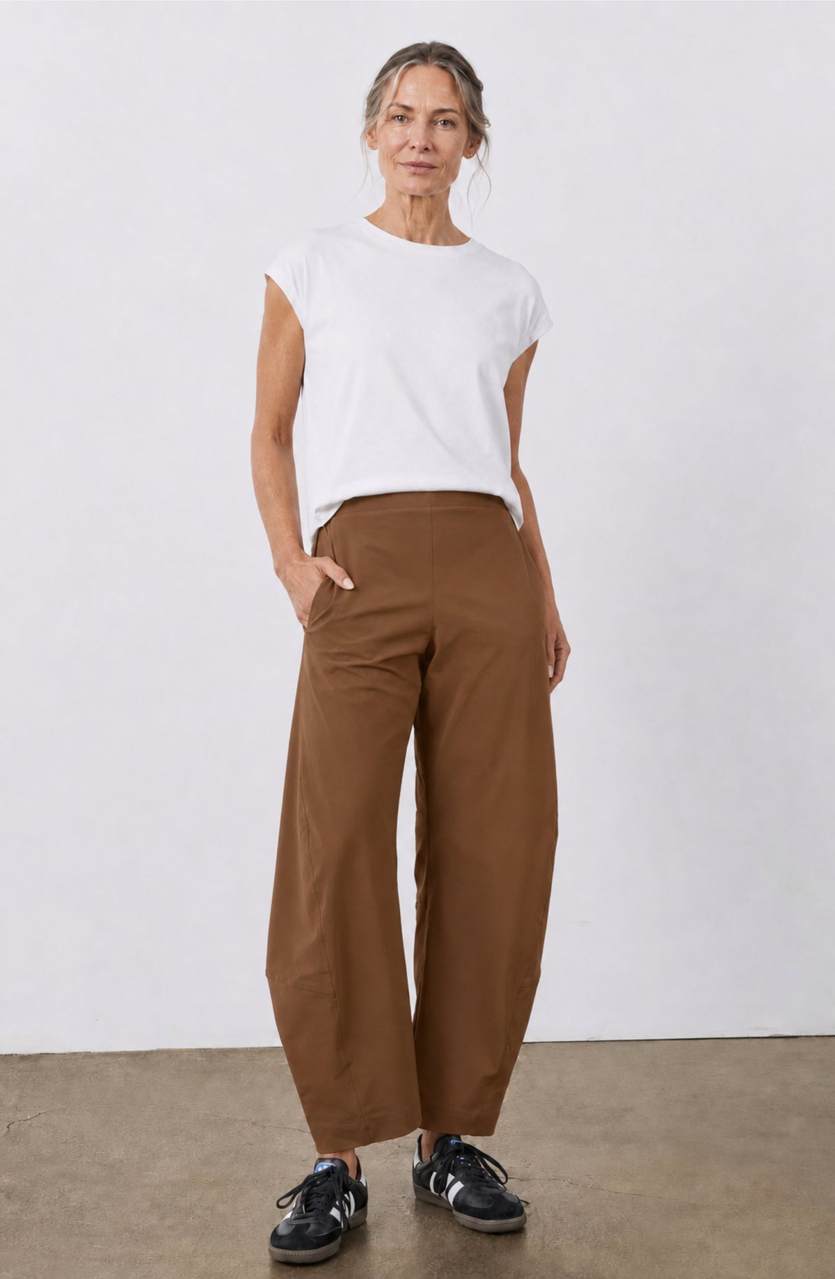 Belleora Bruna Barrel Pants™ – Pantalón de Cintura Alta