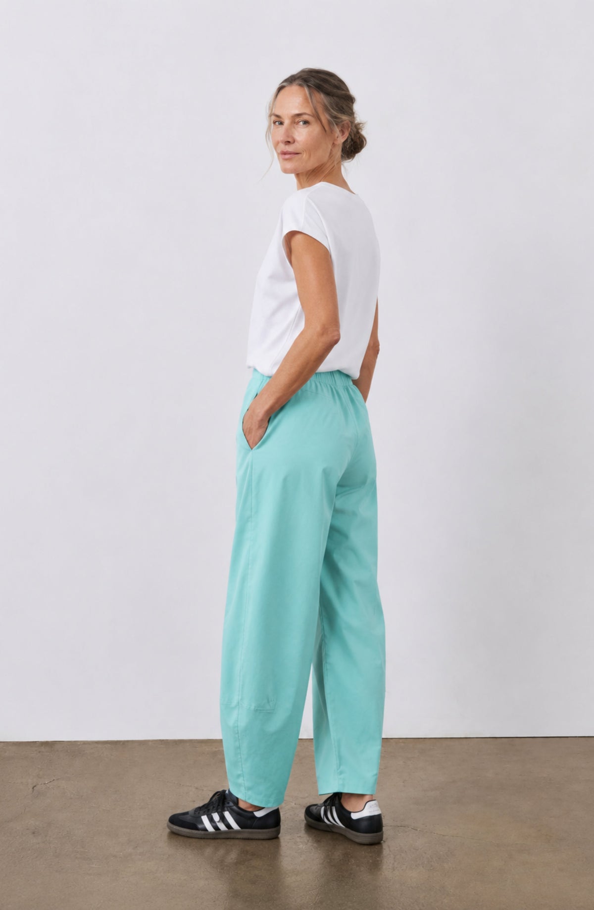 Belleora Bruna Barrel Pants™ – Pantalón de Cintura Alta