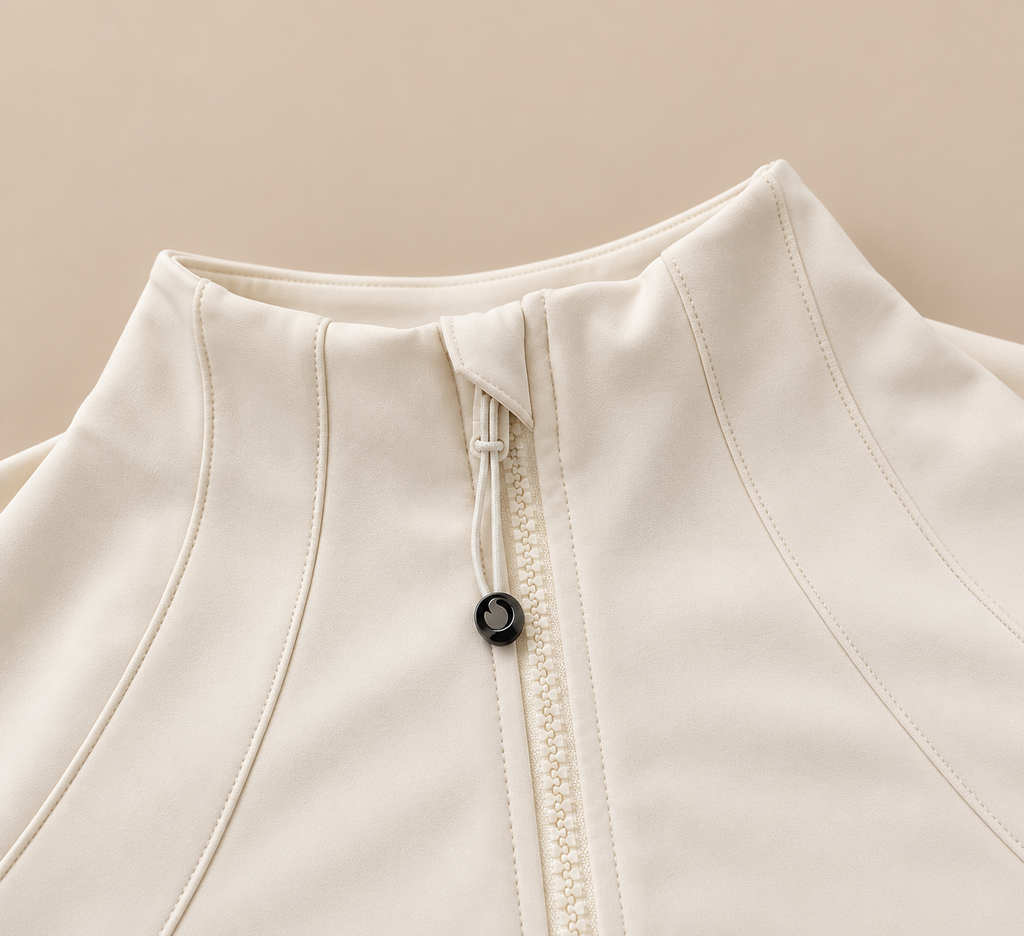 Belleora Elara™ – Chaqueta Deportiva Entallada con Cremallera