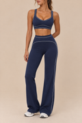Belleora Vera™ – Conjunto Deportivo de Top y Pantalón Wide Leg