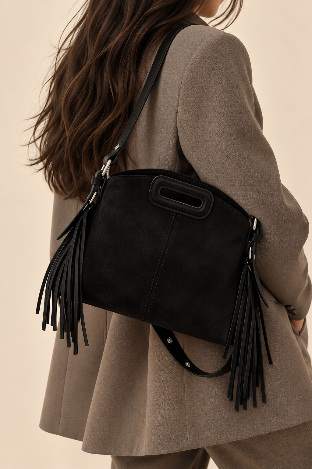 Belleora Ramona™ – Bolso de Flecos Retro