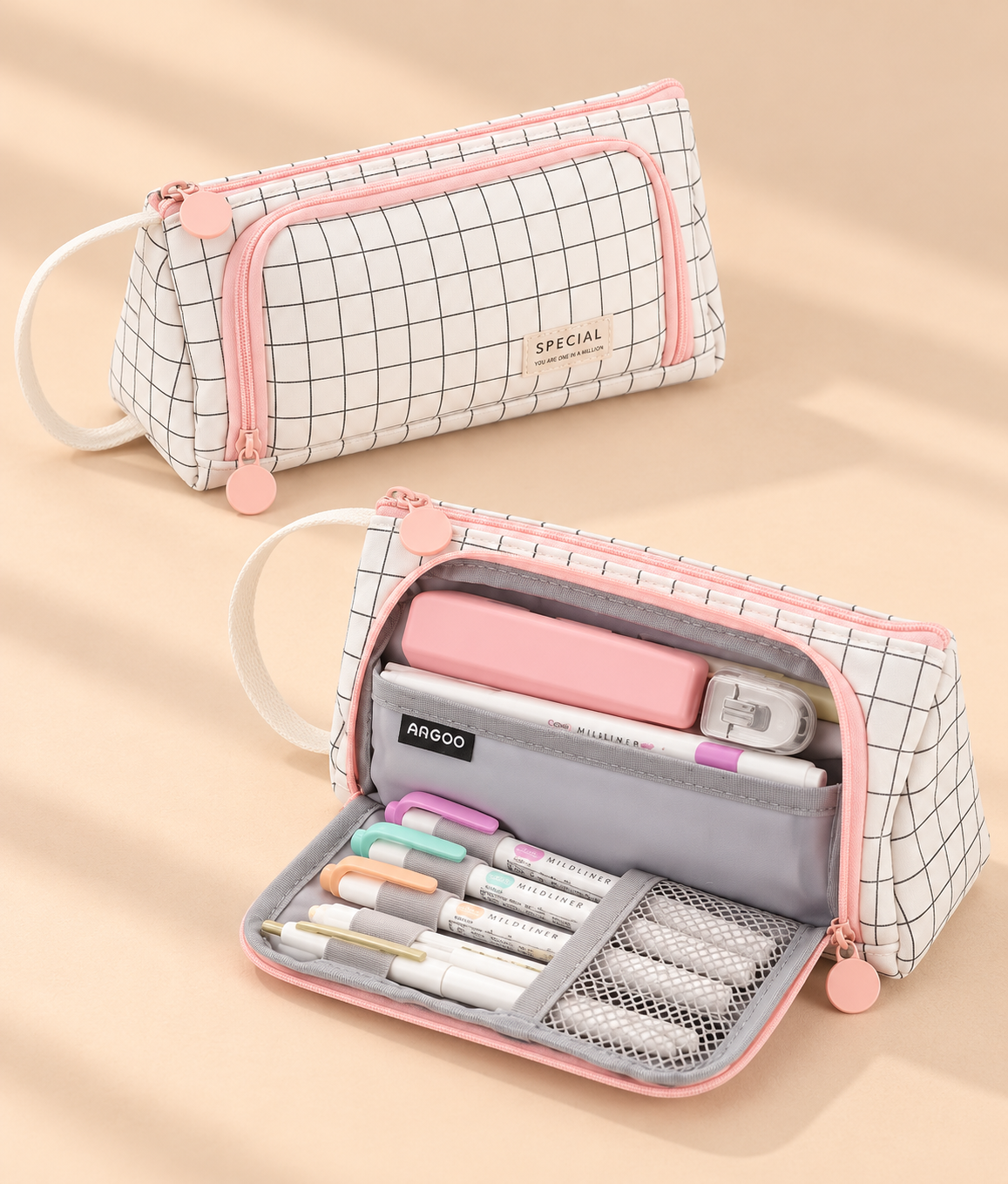 Belleora Checkmate™ – Estuche Organizador de Gran Capacidad