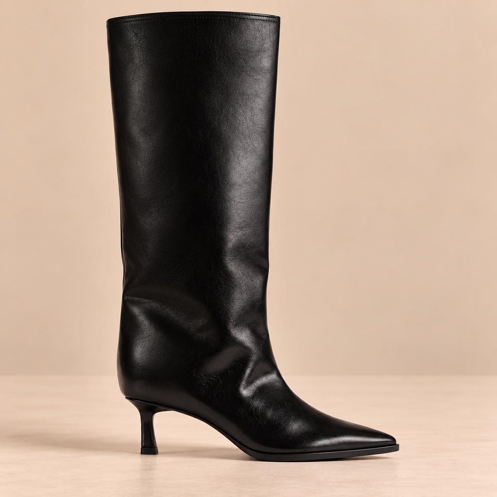 Belleora Midnight™ – Botas Altas de Tacón