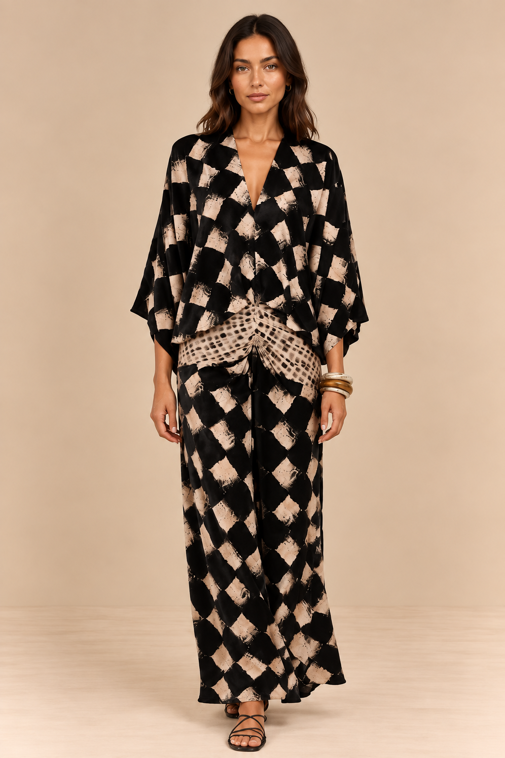Belleora Maelia™ |Vestido Mosaico Cántabro