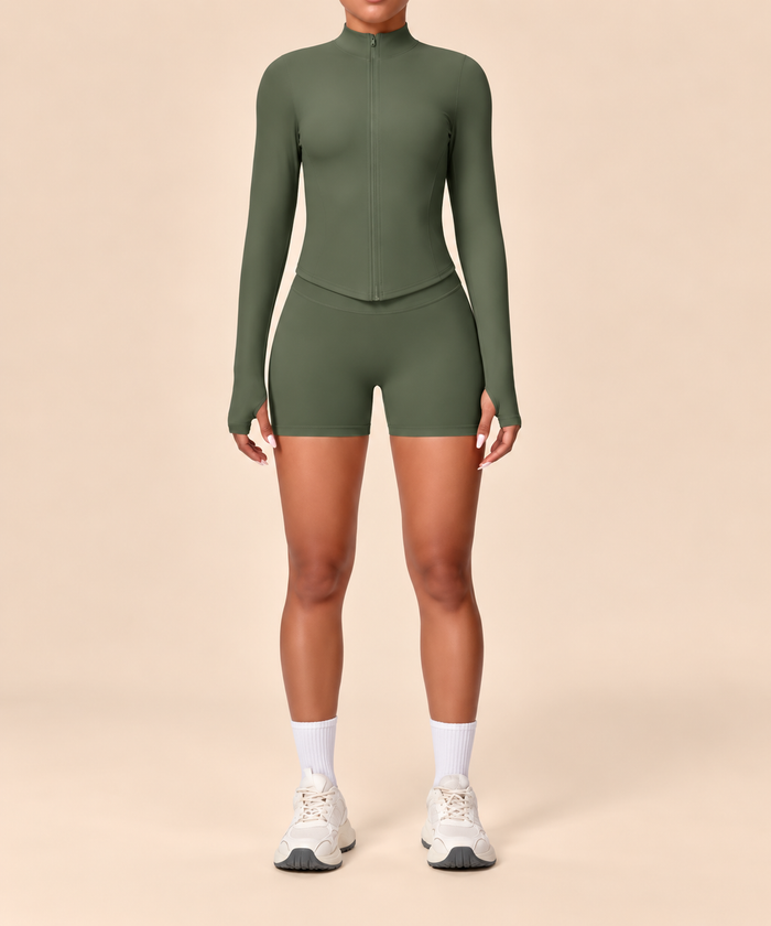 Belleora Aitana™ – Conjunto Deportivo de Chaqueta y Short