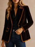 Belleora Margot™ – Blazer de Terciopelo