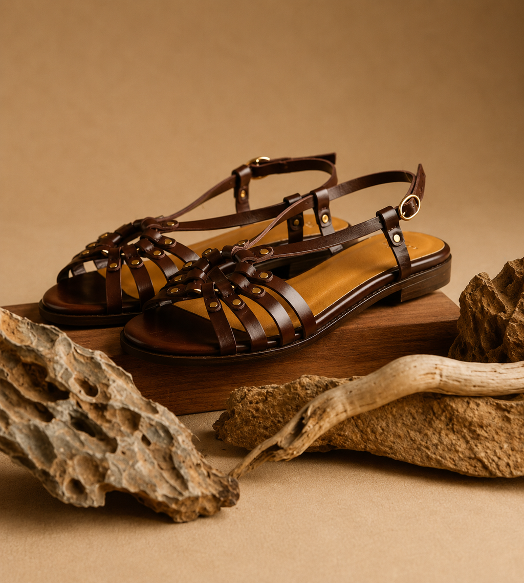 Belleora Bianca™ – Sandalias Circulo