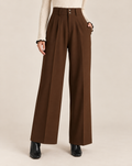 Belleora Lucía™ – Pantalón Recto con Bolsillos Laterales