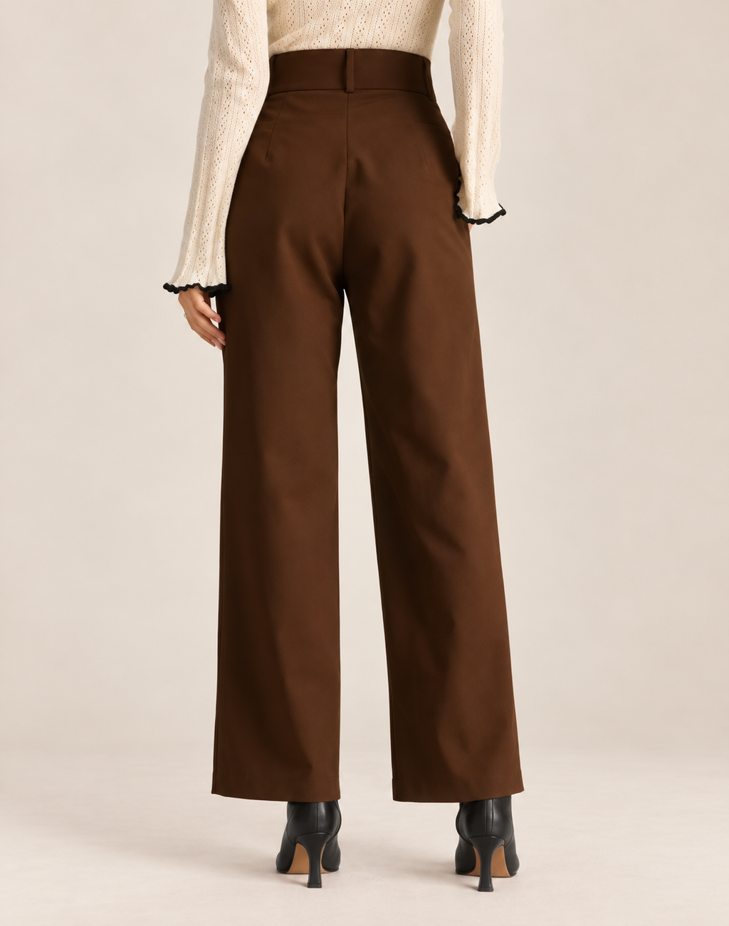 Belleora Lucía™ – Pantalón Recto con Bolsillos Laterales