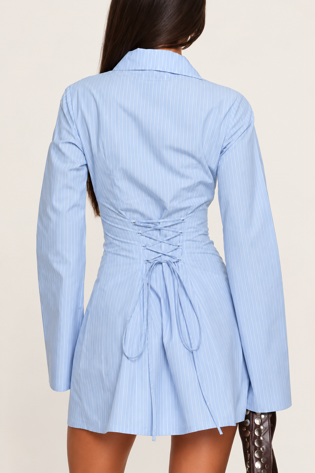 Belleora Jeanette™ – Vestido Camisero a Rayas