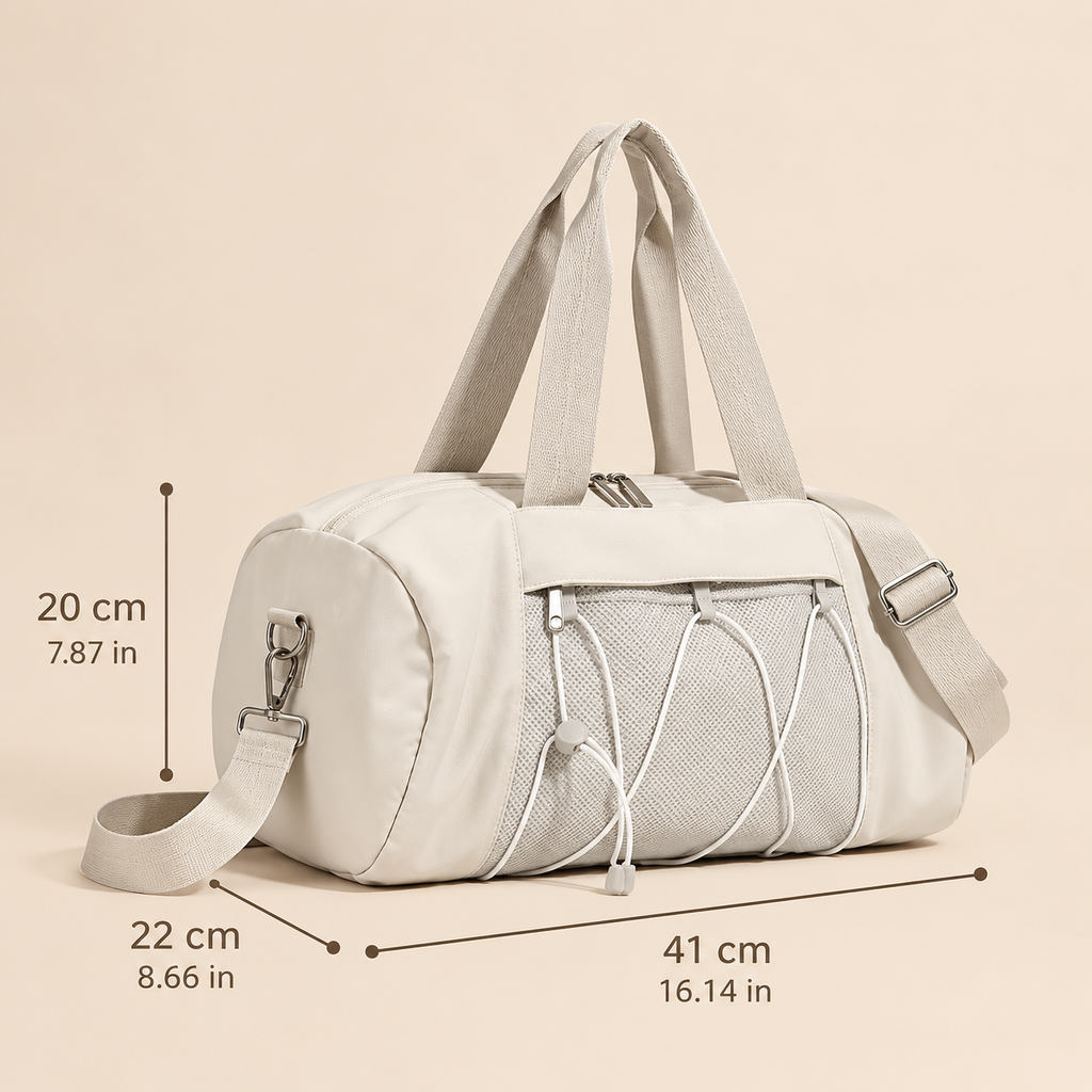 Belleora Sierra™ – Bolsa Deportiva con Compartimento para Calzado