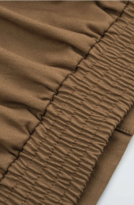 Belleora Colette™ – Camisa Fruncida de Manga Corta