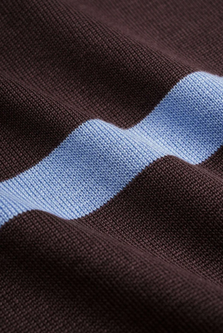 Belleora Selena™ – Jersey Polo de Punto a Rayas