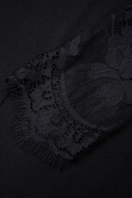 Belleora Chian™ – Vestido Mini con Encaje y Detalles Dorados